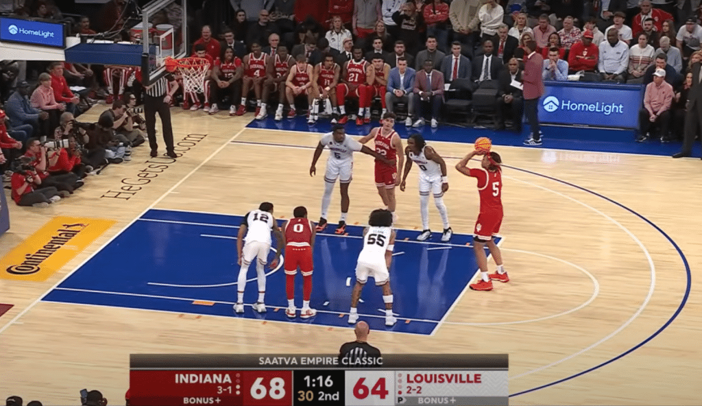 Louisville vs Indiana SAATVA Empire Classic