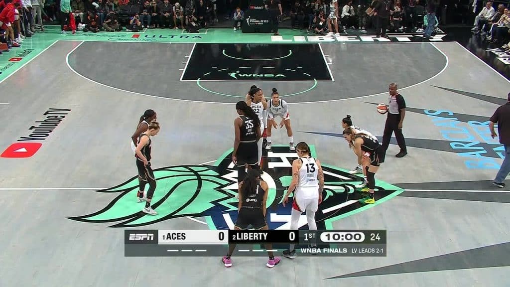 WNBA Finals Game 4 Liberty vs Aces
