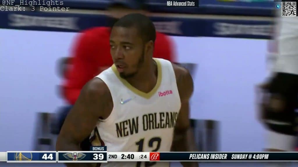 January 6, 2022 | New Orleans Pelicans vs Golden State Warriors | Gary Clark 10 PTS 7 REB - HQZ January 6, 2022 | New Orleans Pelicans vs Golden State Warriors | Gary Clark 10 PTS 7 REB