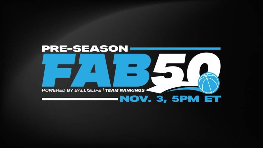 2022-23 Preseason FAB 50 Rankings