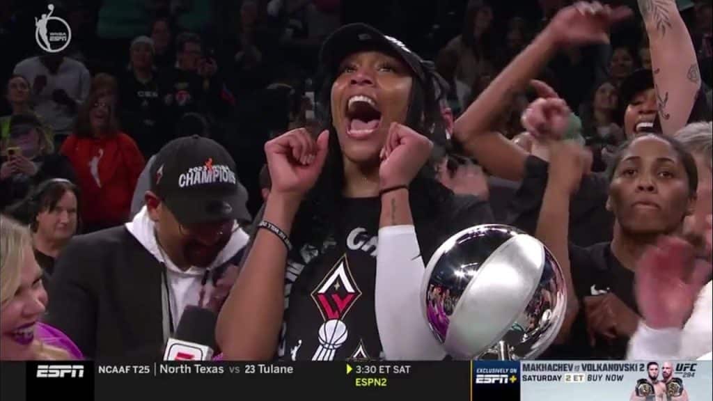 2023 WNBA Finals Trophy Ceremony & A'ja Wilson MVP Presentation - HQZ 2023 WNBA Finals Trophy Ceremony & A'ja Wilson MVP Presentation
