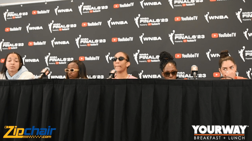 Aces Starters postgame | Las Vegas Aces defeat New York Liberty 104-76 - HQZ Aces Starters postgame | Las Vegas Aces defeat New York Liberty 104-76