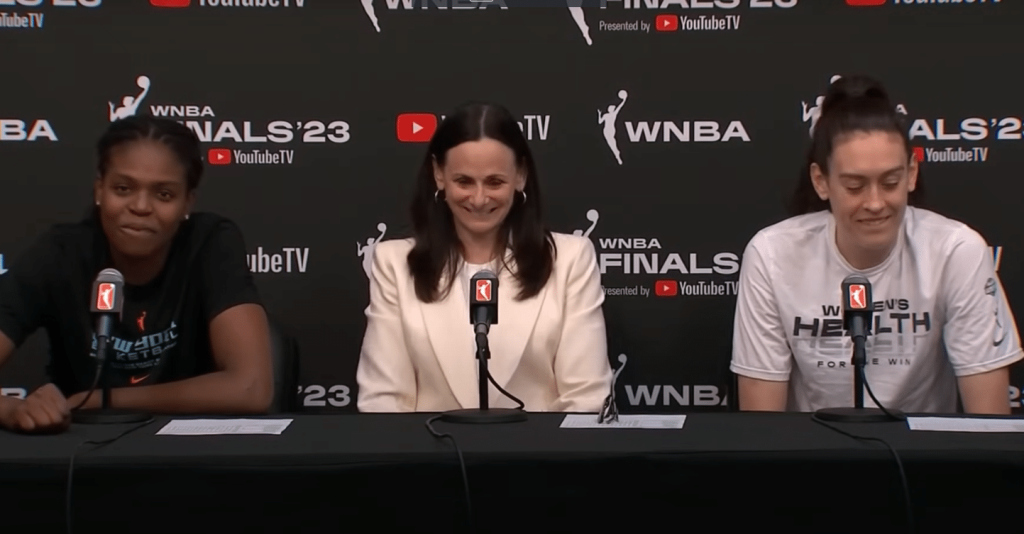 Breanna Stewart, Jonquel Jones Interview After Game 3 Win