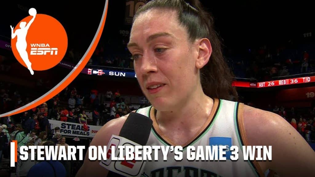 Breanna Stewart: We played Liberty basketball in Game 3 win vs. Sun - HQZ Breanna Stewart: We played Liberty basketball in Game 3 win vs. Sun