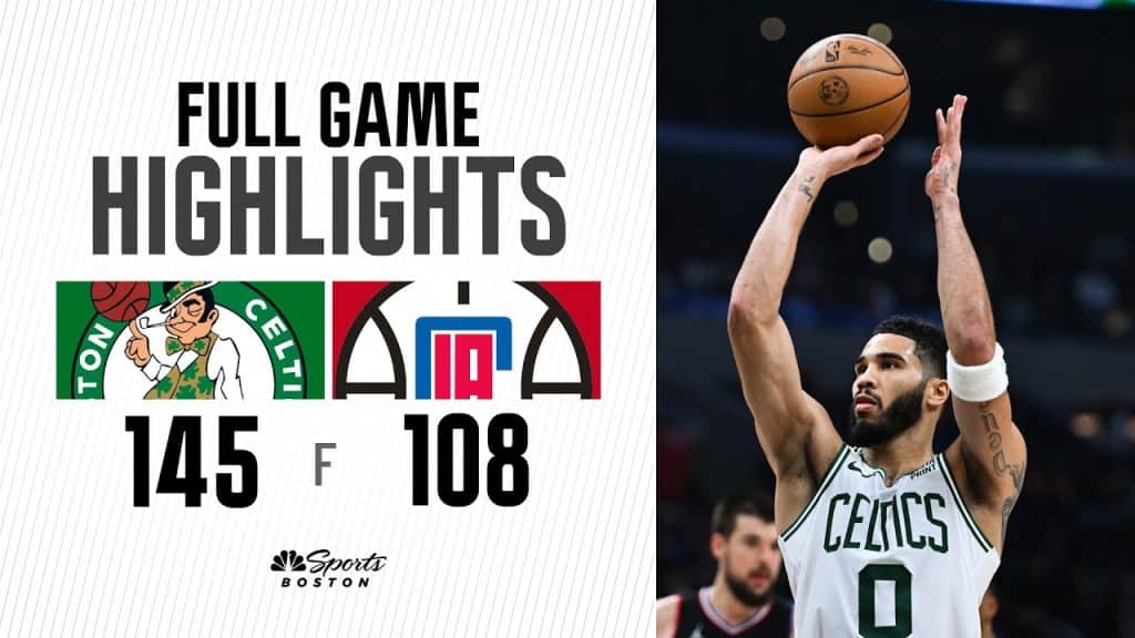 Celtics DOMINATE Clippers with 145-108 win on the road - HQZ Celtics DOMINATE Clippers with 145-108 win on the road
