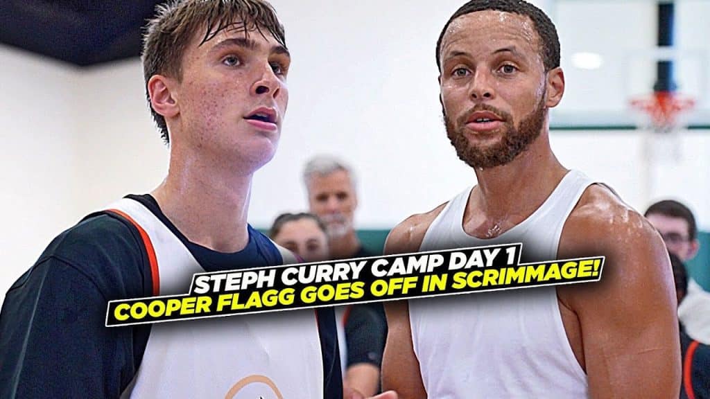 Cooper Flagg SHOCKS Steph Curry During Day 1 of Curry Camp!