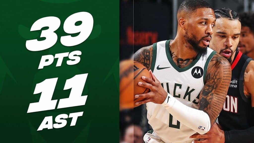 Damian Lillard GETS BUCKETS In Double-Double Performance | December 17, 2023 - HQZ Damian Lillard GETS BUCKETS In Double-Double Performance | December 17, 2023