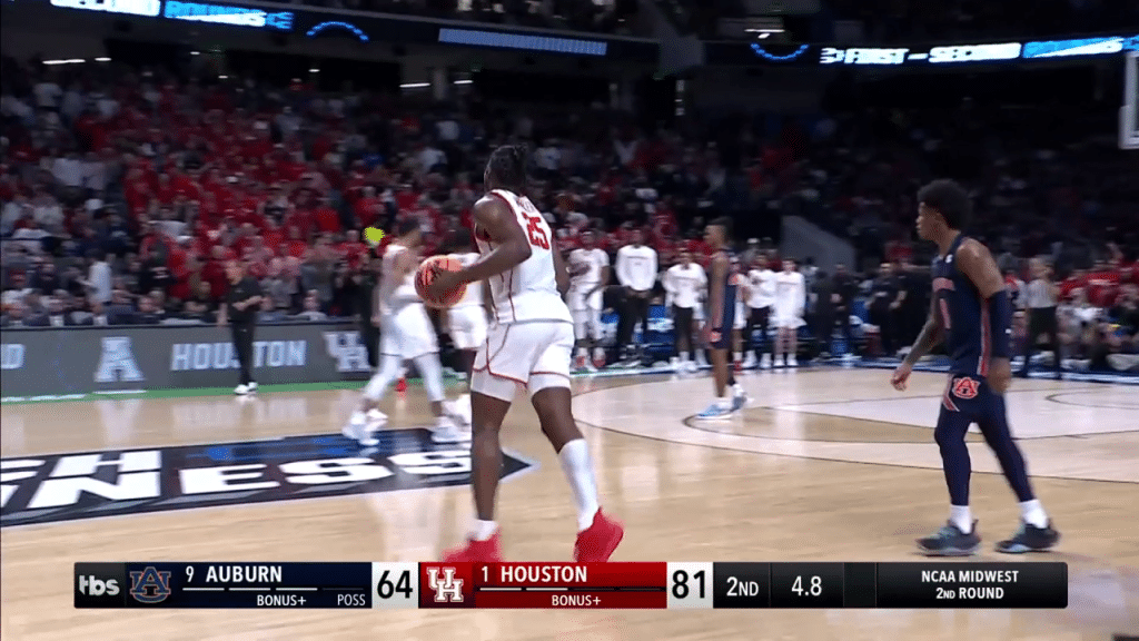 Houston Cougars vs. Auburn Tigers | NCAA MIDWEST 2ND ROUND | Game Highlights