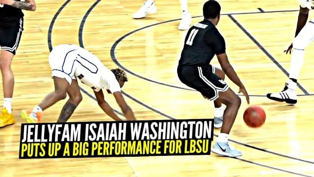 Jelly Fam Isaiah Washington Puts Up a BIG PERFORMANCE For Long Beach State!! Averaging Career Highs!