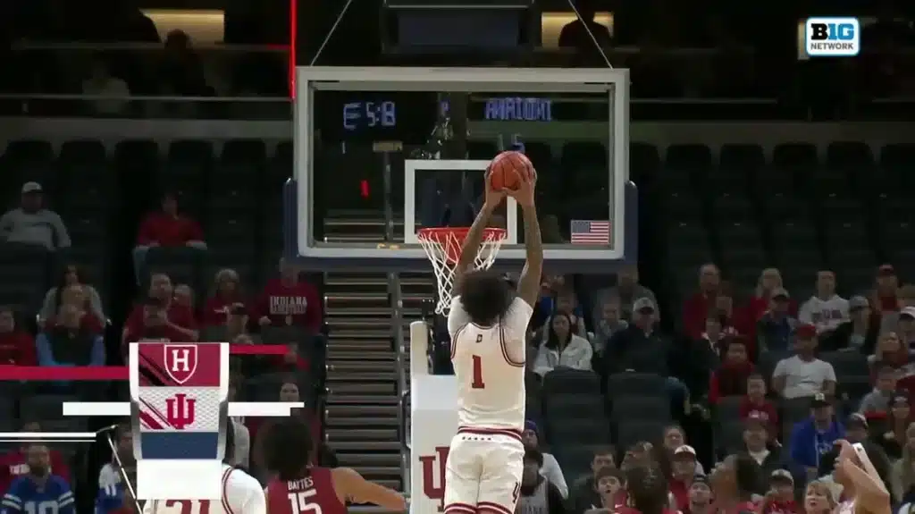Kel'el Ware dominates with 18 points and 14 rebounds in Indiana's 65-53 win over Maryland - HQZ Kel'el Ware dominates with 18 points and 14 rebounds in Indiana's 65-53 win over Maryland