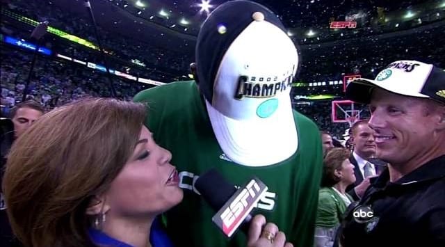 Kevin Garnett's "Anything Is Possible" interview after winning the championship