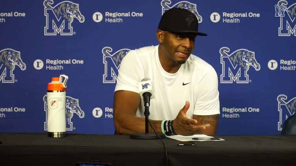 Memphis Coach Penny Hardaway spoke with the media following Saturday's win over No. 13 Clemson. - HQZ Memphis Coach Penny Hardaway spoke with the media following Saturday's win over No. 13 Clemson.