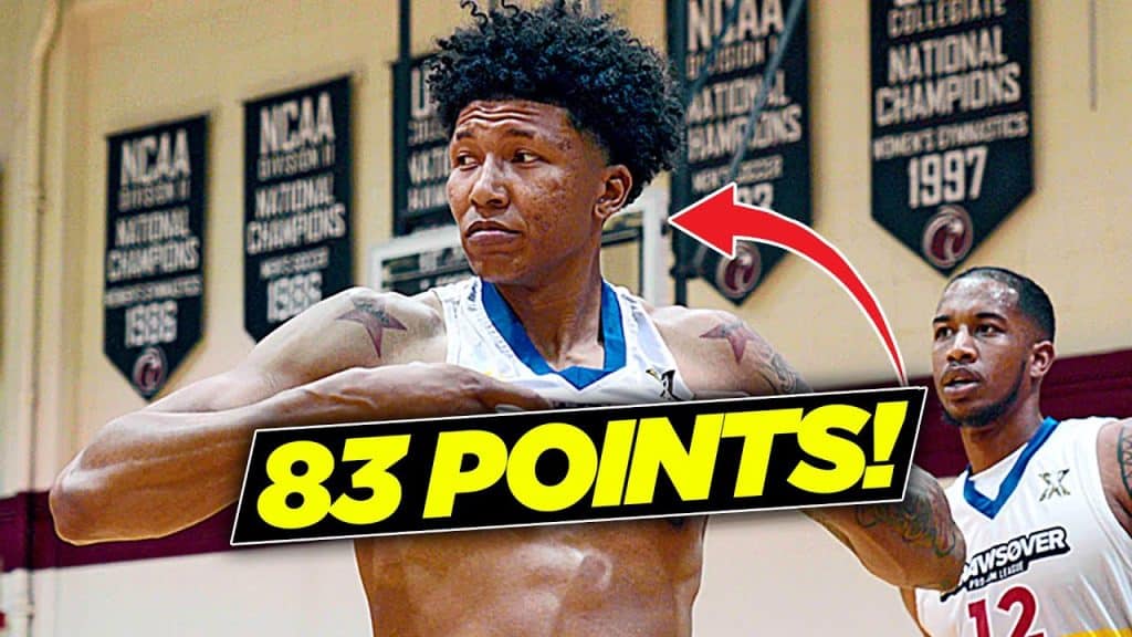 Milwaukee Bucks' Marjon Beauchamp Drops 83 POINTS at The Crawsover Pro Am!