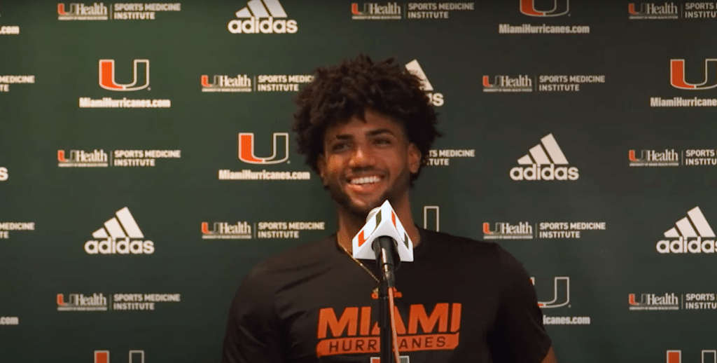 Norchad Omier speaks to the media | October 7, 2022