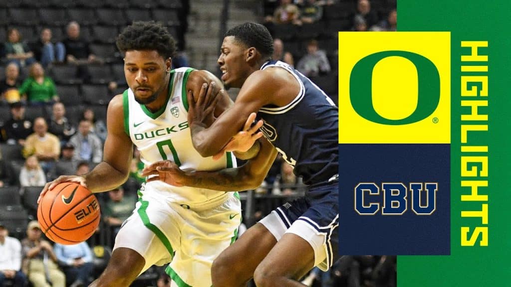 Oregon Men's Basketball vs California Baptist - HQZ Oregon Men's Basketball vs California Baptist