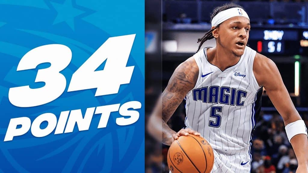 Paolo Banchero led the way for the Magic with 34 points, 7 rebounds and 4 assists | December 23, 2023 - HQZ Paolo Banchero led the way for the Magic with 34 points, 7 rebounds and 4 assists | December 23, 2023