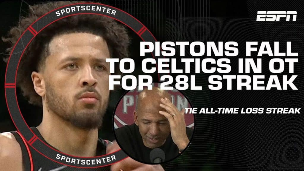 Pistons tie ALL-TIME consecutive loss record as Celtics erase 19-point deficit - HQZ Pistons tie ALL-TIME consecutive loss record as Celtics erase 19-point deficit