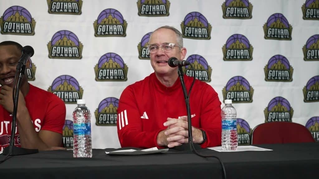 Rutgers Steve Pikiell Post Game Press Conference vs Miss. State - HQZ Rutgers Steve Pikiell Post Game Press Conference vs Miss. State