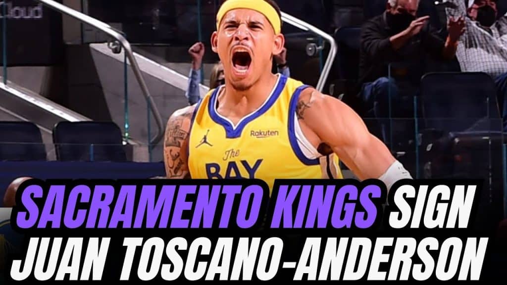 Sacramento Kings SIGN Juan Toscano-Anderson - HQZ Sacramento Kings SIGN Juan Toscano-Anderson