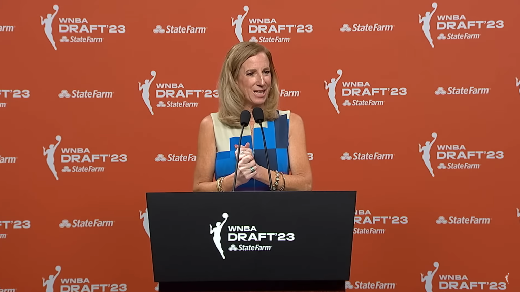 WNBA Commissioner Cathy Engelbert | 2023 WNBADraft Live Press Conference