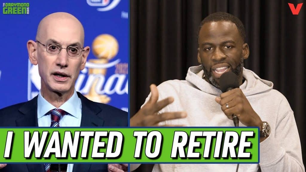 Adam Silver convinced Draymond Green to not retire after Jusuf Nurkic incident & suspension - HQZ Adam Silver convinced Draymond Green to not retire after Jusuf Nurkic incident & suspension