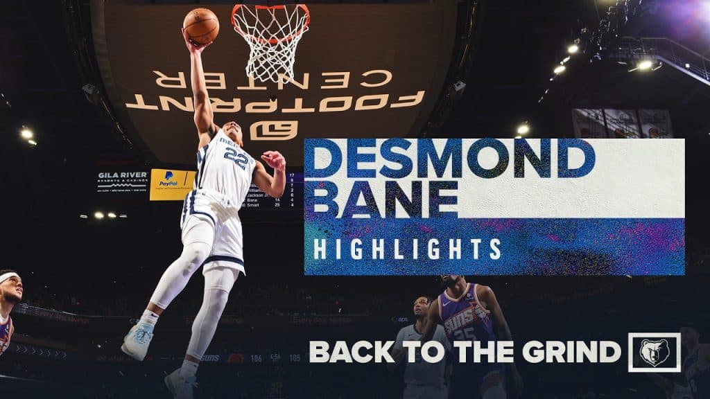 Desmond Bane puts up 23 points, 5 rebounds, 5 assists in a 121-115 Memphis Grizzlies win over the Phoenix Suns - HQZ Desmond Bane puts up 23 points, 5 rebounds, 5 assists in a 121-115 Memphis Grizzlies win over the Phoenix Suns