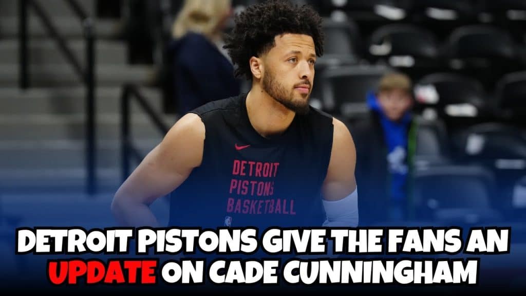 Detroit Pistons give an Injury update on Cade Cunningham - HQZ Detroit Pistons give an Injury update on Cade Cunningham