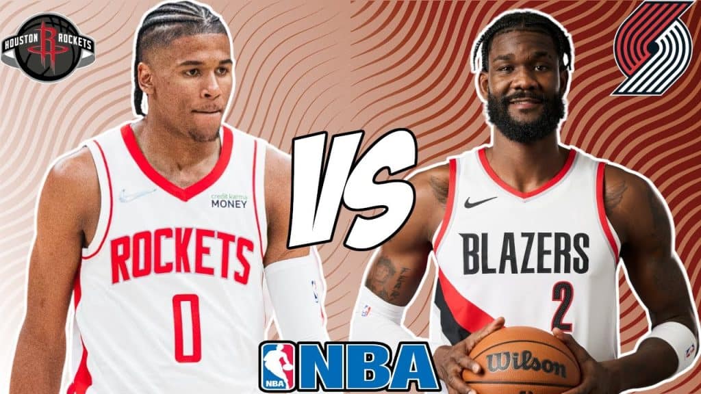 Houston Rockets vs Portland Trail Blazers - HQZ Houston Rockets vs Portland Trail Blazers
