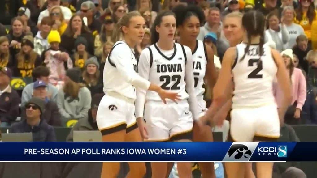 Iowa women's basketball ranked No. 3 in preseason AP poll - HQZ Iowa women's basketball ranked No. 3 in preseason AP poll