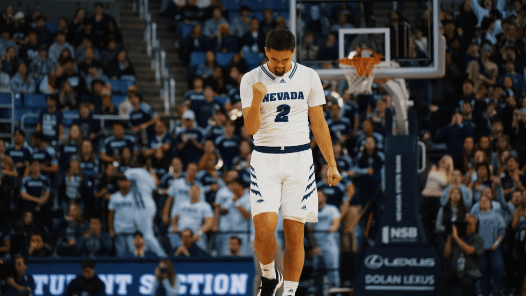 Jarod Lucas Nevada Men's Basketball vs Colorado State - HQZ Nevada Men's Basketball vs Colorado State
