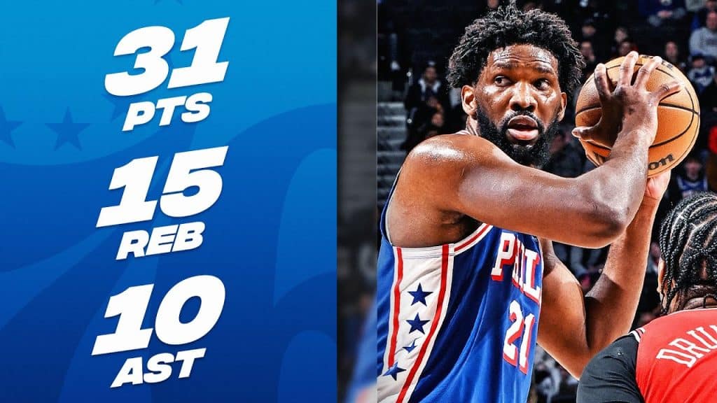 Joel Embiid Passes Charles Barkley In 76ers Franchise History - HQZ Joel Embiid Passes Charles Barkley In 76ers Franchise History