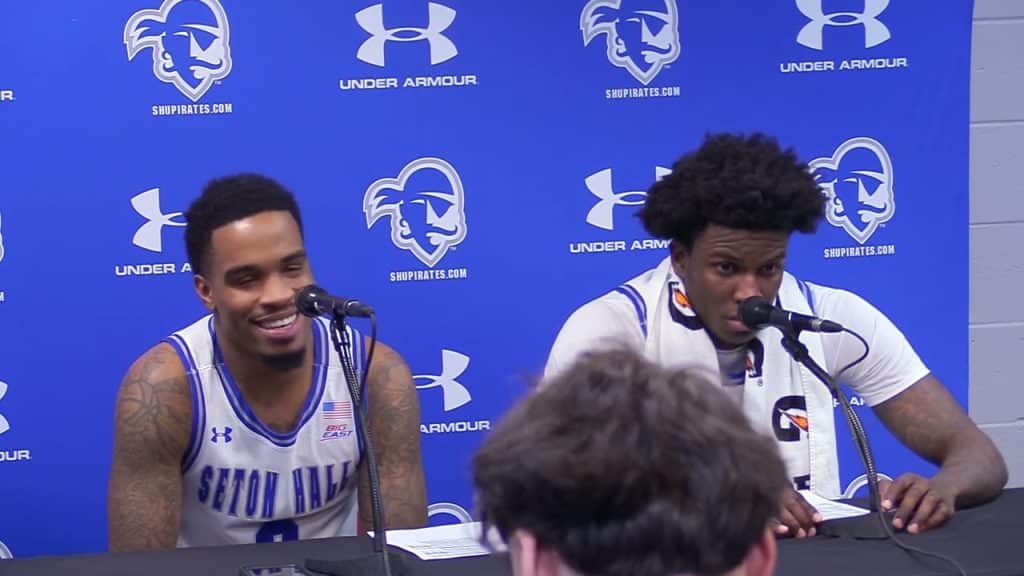 MBB Postgame vs. Marquette: Al-Amir Dawes & Kadary Richmond - HQZ MBB Postgame vs. Marquette: Al-Amir Dawes & Kadary Richmond