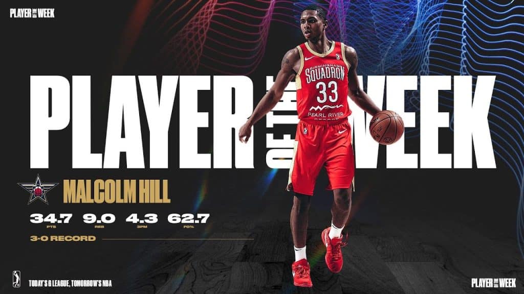 Malcolm Hill Named NBA G League Player Of The Week - HQZ Malcolm Hill Named NBA G League Player Of The Week