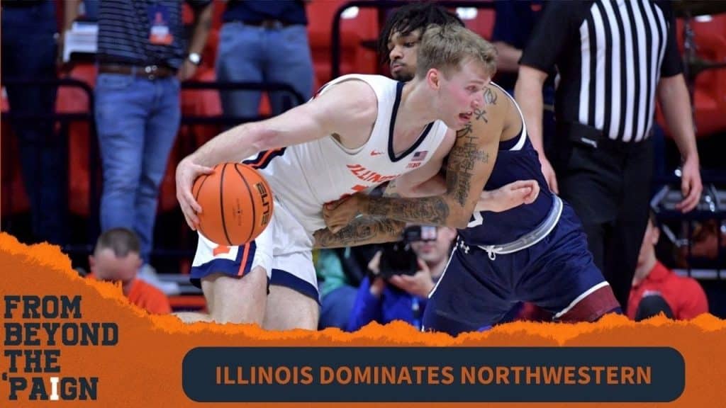 Marcus Domask and Illinois pound Northwestern 96-66 - HQZ Marcus Domask and Illinois pound Northwestern 96-66