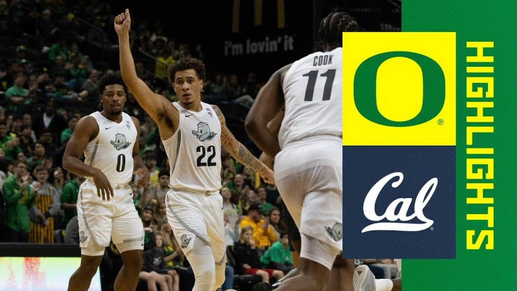 Oregon Men’s Basketball vs. Cal - HQZ Oregon Men’s Basketball vs. Cal
