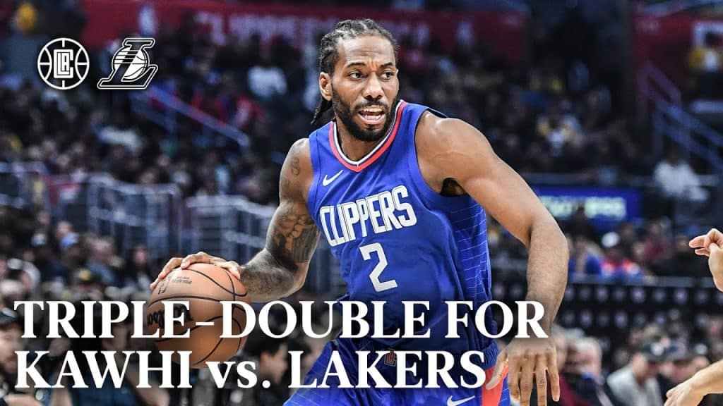Triple-Double For Kawhi Leonard vs. Lakers - HQZ Triple-Double For Kawhi Leonard vs. Lakers
