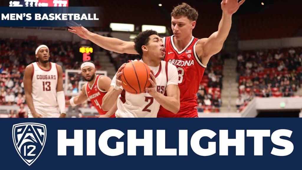 Washington State vs. No. 8 Arizona Men's Basketball - HQZ Washington State vs. No. 8 Arizona Men's Basketball