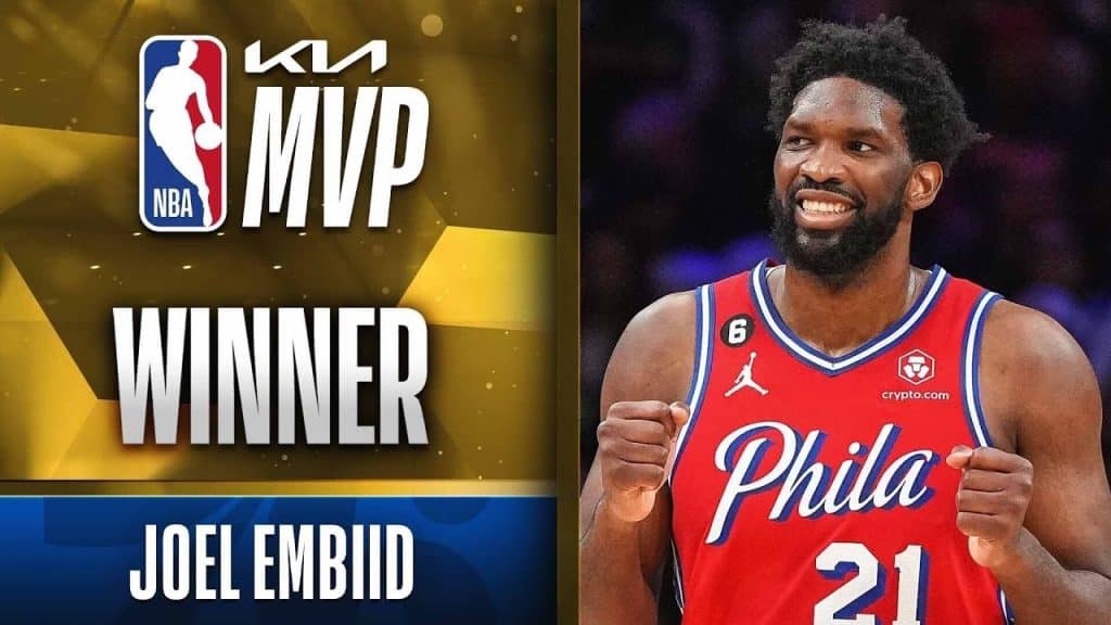 Joel Embiid Wins The 2022-2023 Kia NBA Most Valuable Player - HQZ Joel Embiid Wins The 2022-2023 Kia NBA Most Valuable Player