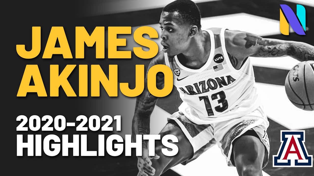 Arizona Wildcats Leading Scorer James Akinjo | 2020-2021 Season Highlights - HQZ Arizona Wildcats Leading Scorer James Akinjo | 2020-2021 Season Highlights