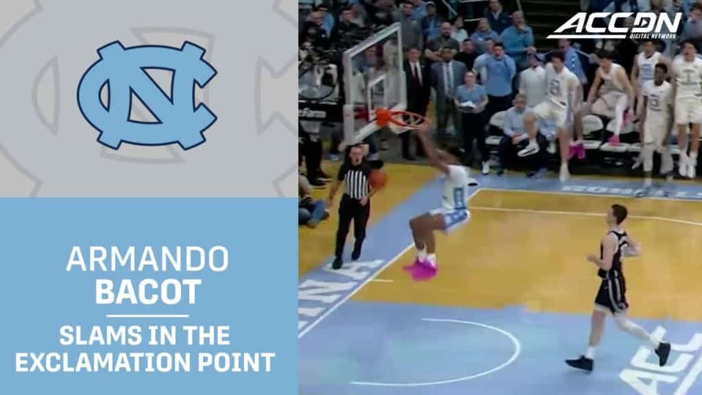 Armando Bacot Slams In The Exclamation Point On UNC's Win Over Duke - HQZ Armando Bacot Slams In The Exclamation Point On UNC's Win Over Duke