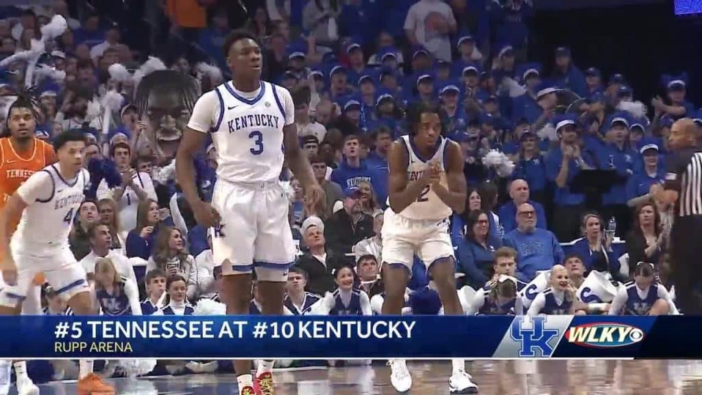 Dillingham Scores 35, but Kentucky falls to No. 5 Tennessee 103-92 - HQZ Dillingham Scores 35, but Kentucky falls to No. 5 Tennessee 103-92