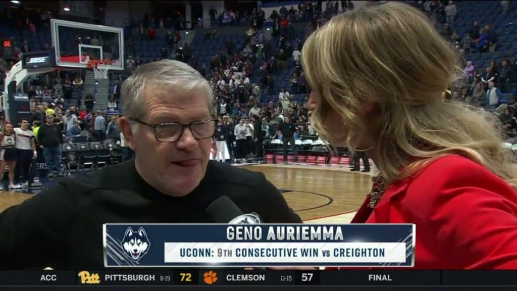 Geno Auriemma PASSES Coach K, 2nd Most Wins ALL-TIME In College Basketball - HQZ Geno Auriemma PASSES Coach K, 2nd Most Wins ALL-TIME In College Basketball