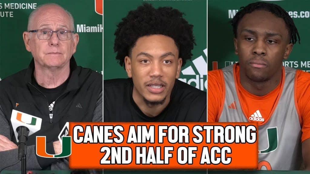 Jim Larranaga, Nijel Pack & Paul Njobet on Needing Wins in 2nd Half of ACC with Virginia Tech Next - HQZ Jim Larranaga, Nijel Pack & Paul Njobet on Needing Wins in 2nd Half of ACC with Virginia Tech Next