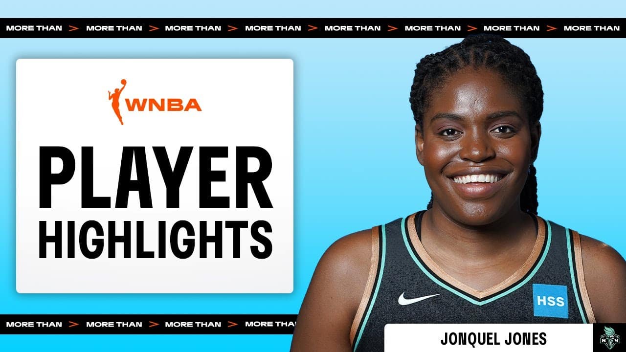 Jonquel Jones, 2023 Commissioner's Cup MVP - HQZ Jonquel Jones, 2023 Commissioner's Cup MVP