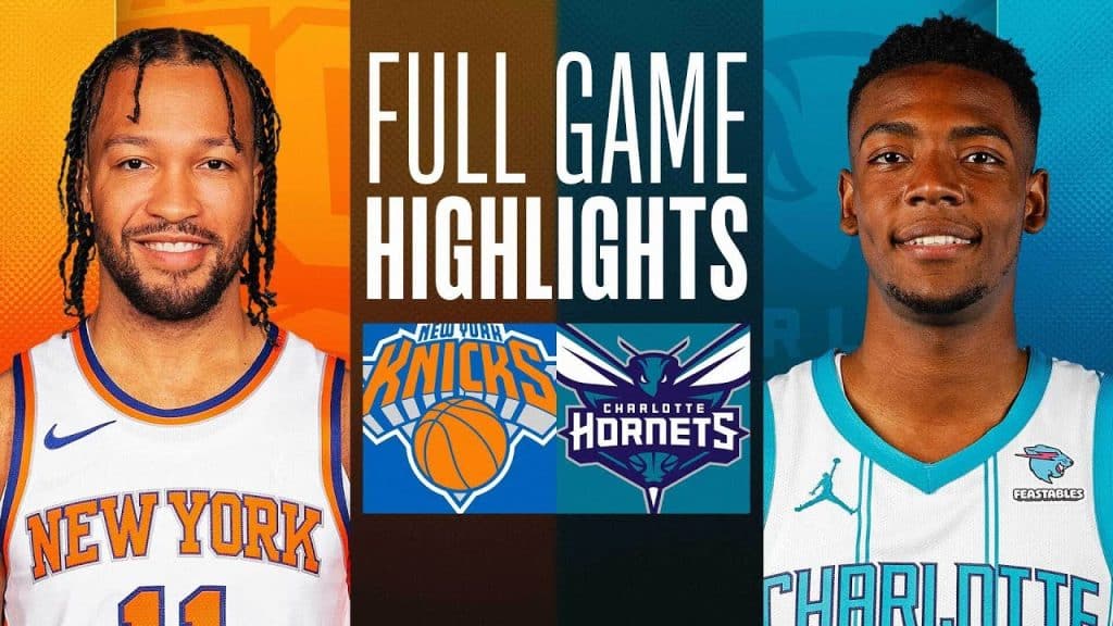 KNICKS at HORNETS - HQZ KNICKS at HORNETS