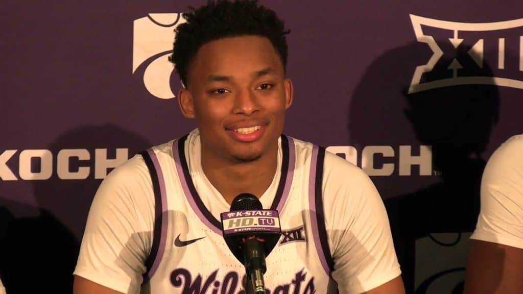 Kansas State players postgame press conference after defeating Kansas - HQZ Kansas State players postgame press conference after defeating Kansas