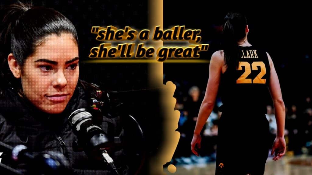 Kelsey Plum on Caitlin Clark Breaking her Record