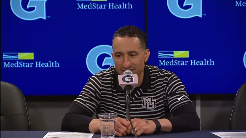 Marquette head coach Shaka Smart recaps the 91-57 victory at Georgeotwn