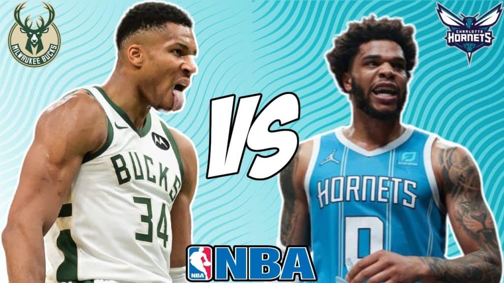 Milwaukee Bucks vs Charlotte Hornets - HQZ Milwaukee Bucks vs Charlotte Hornets