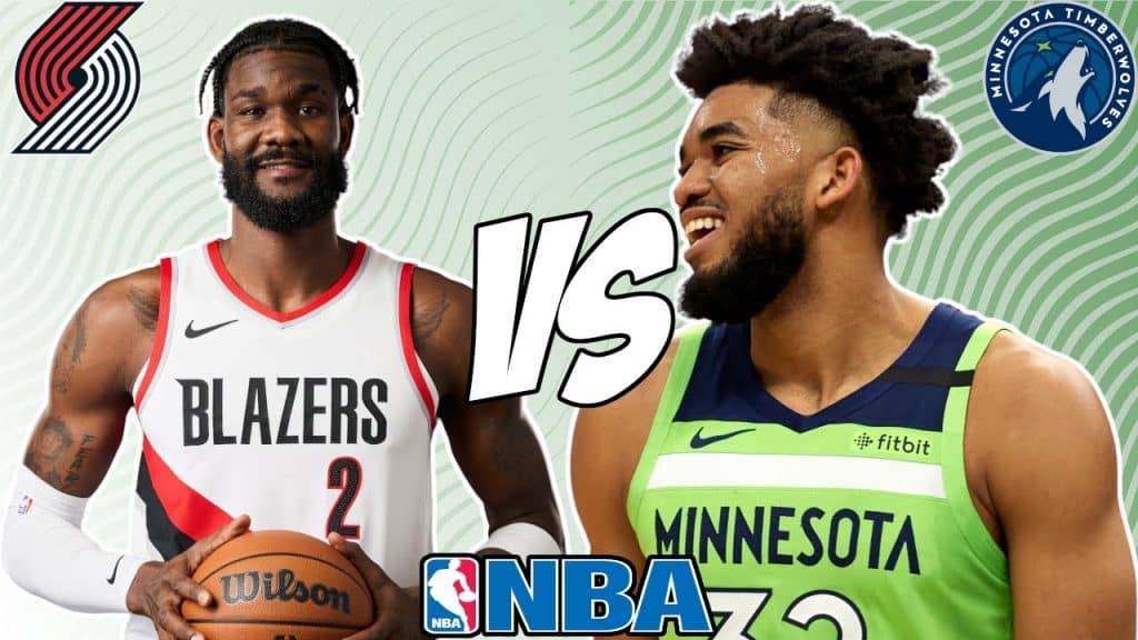 Minnesota Timberwolves vs Portland Trail Blazers - HQZ Minnesota Timberwolves vs Portland Trail Blazers